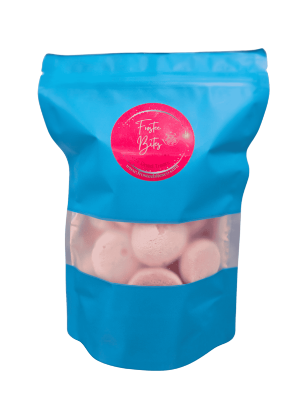 Frostee Bites 2oz bag of freeze-dried artificial dye free Mambas