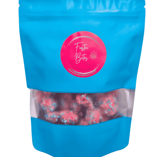 Frostee Bites 2oz bag of freeze-dried Berry Nerd Clusters