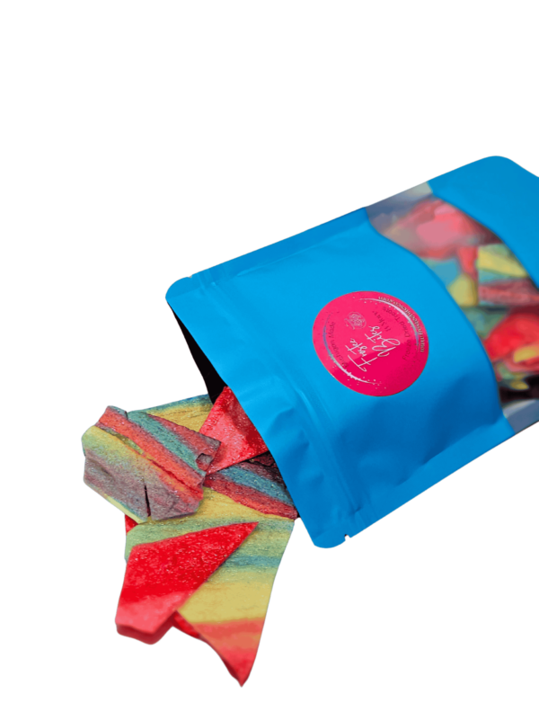 Frostee Bites freeze-dried Fruit Roll-ups opened bag
