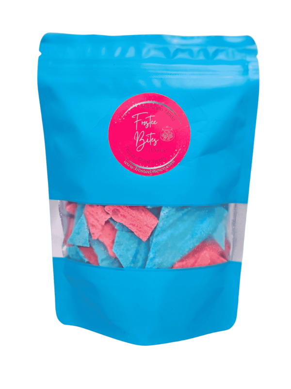 Frostee Bites 2oz bag of freeze-dried Fruit Roll-Ups