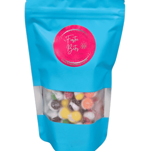 Frostee Bites 4oz Bag of Freeze-Dried Sour Skittles