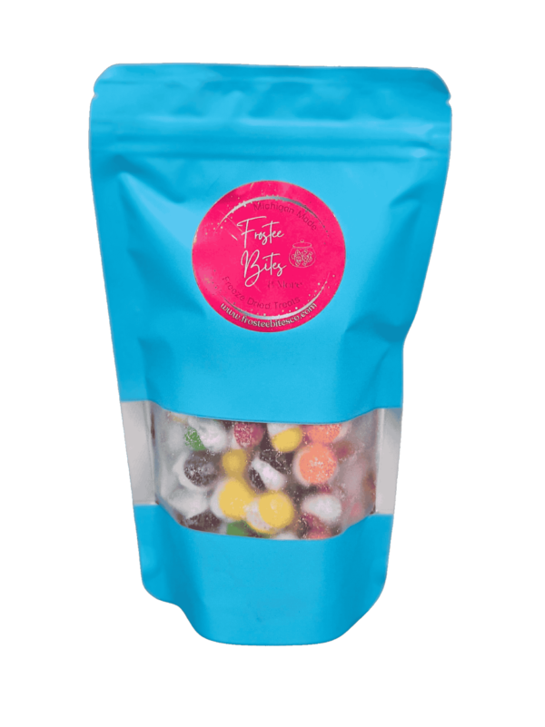 Frostee Bites 4oz Bag of Freeze-Dried Sour Skittles