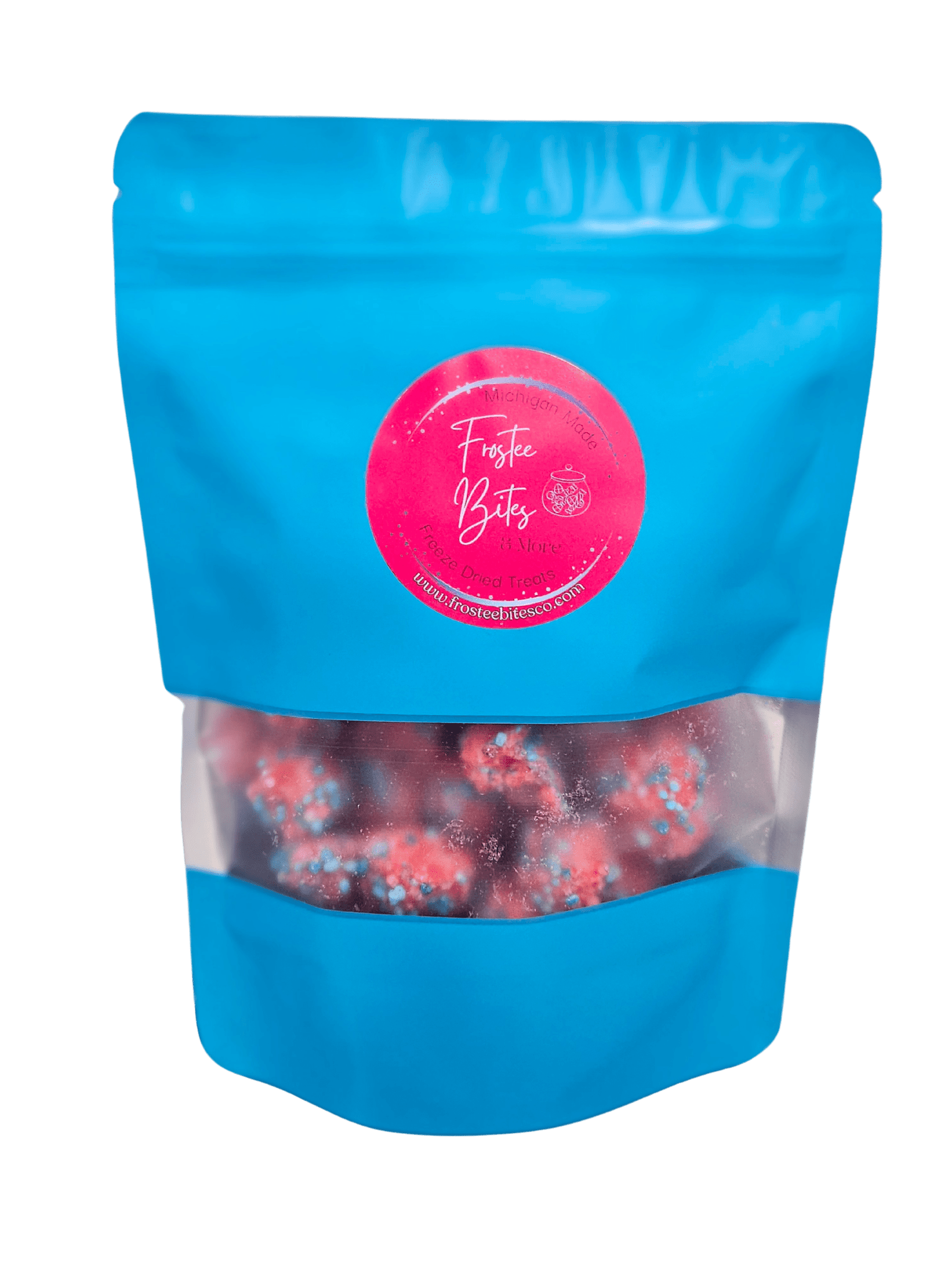 Frostee Bites 2oz bag of freeze-dried Berry Nerd Clusters